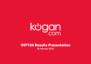 1HFY24 Results Presentation